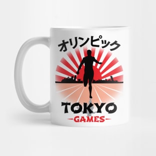 Runner Tokyo Olympics Track N Field Athlete Mug